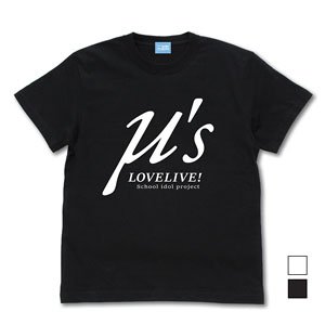 ラブライブ！ μ`s Tシャツ BLACK S (キャラクターグッズ)