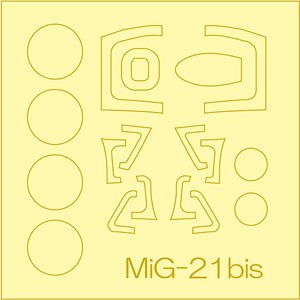 Masking Sheet for MiG-21bis (for Platz) (Plastic model)