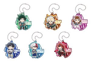でふぉめ 僕のヒーローアカデミア ヒーローの決意 アクリルキーホルダー (6個セット) (キャラクターグッズ)