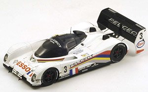 Peugeot 905 No.3 Winner 24H Le Mans 1993 E.Helary - C.Bouchut - G.Brabham (ミニカー)