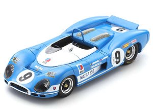 Matra MS630-650 No.9 2nd 1000Km Paris 1969 P.Rodriguez - B.Redman (ミニカー)