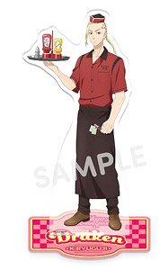 Tokyo Revengers Diner Cafe Whole Body Acrylic Stand Ken Ryuguji (Anime Toy)