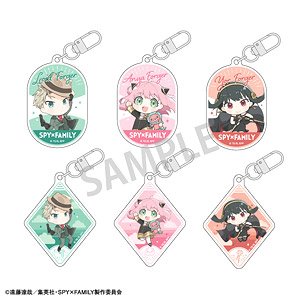 SPY×FAMILY トレーディングアクリルキーホルダー おっこち (6個セット) (キャラクターグッズ)