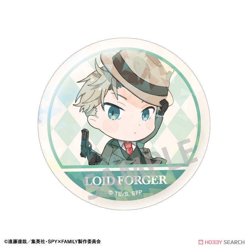 SPY×FAMILY トレーディングホログラム缶バッジ おっこち (6個セット) (キャラクターグッズ) 商品画像4