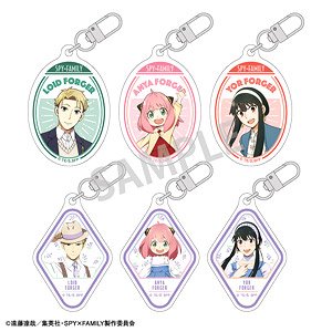 SPY×FAMILY トレーディングアクリルキーホルダー MIX (6個セット) (キャラクターグッズ)