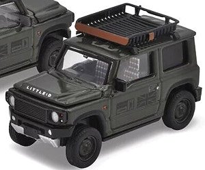 Damd Jimny Little D Green (Diecast Car)