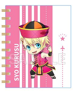 劇場版 うたの☆プリンスさまっ♪ マジLOVEスターリッシュツアーズ ミニノート 来栖翔 (キャラクターグッズ)