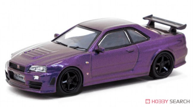 Nissan Skyline GT-R (R34) Z-tune Midnight Purple III (ミニカー) 商品画像1