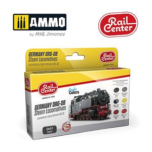 ドイツ DRG-DB 蒸気機関車 エポックII カラーセット (塗料)