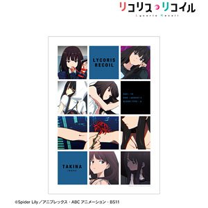 TV Animation [Lycoris Recoil] Takina Inoue Eyecatch A3 Mat Processing Poster (Anime Toy)