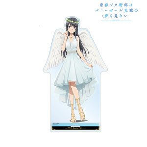 Rascal Does Not Dream of Bunny Girl Senpai [Especially Illustrated] Mai Sakurajima Halloween 2022 Ver. Extra Large Acrylic Stand (Anime Toy)