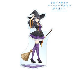 Rascal Does Not Dream of Bunny Girl Senpai [Especially Illustrated] Shoko Makinohara Halloween 2022 Ver. Big Acrylic Stand (Anime Toy)