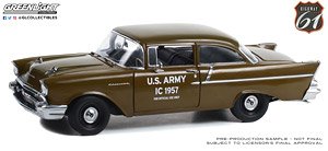 Highway 61 - 1957 Chevrolet 150 Sedan - U.S. Army IC 1957 Staff Car (ミニカー)