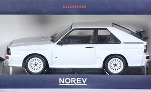 アウディ スポーツ クアトロ 1985 ホワイト (ミニカー)