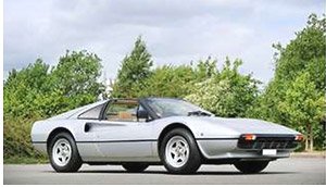 フェラーリ 308 GTS 1982 シルバー (ミニカー)