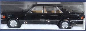 MB 560 SEL 1989 メタリックブラック (ミニカー)