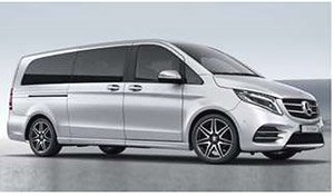MB Vクラス AMGライン 2018 シルバー (ミニカー)