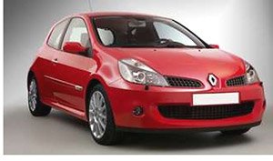 ルノー クリオ RS 2006 Toro レッド (ミニカー)
