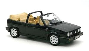 VW ゴルフ カブリオレ 1992 ブラック (ミニカー)