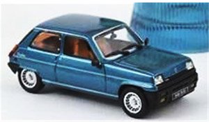 ルノー 5 アルピーヌ ターボ 1983 ブルー (ミニカー)