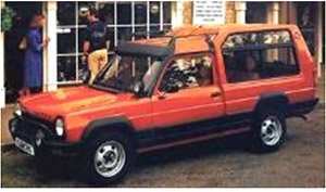 タルボ マトラ ランチョ 1982 クレイオークル (ミニカー)
