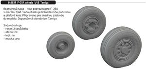 F-35A Wheels (for Tamiya) (Plastic model)