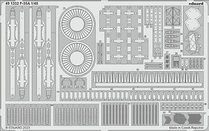 Photo-Etched Parts for F-35A (for Tamiya) (Plastic model)