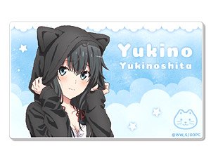 My Teen Romantic Comedy Snafu Climax Plate Badge 01 Yukino Yukinoshita (Anime Toy)
