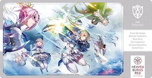 Character Universal Rubber Mat Slim Heaven Burns Red [30G] (Anime Toy)