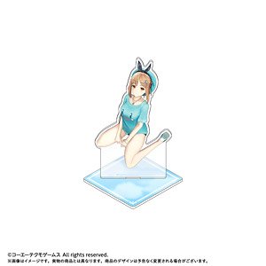 Atelier Ryza: Ever Darkness & The Secret Hideout Acrylic Stand Changing Clothes Ryza Blue Puni Costume Ver. (Anime Toy)