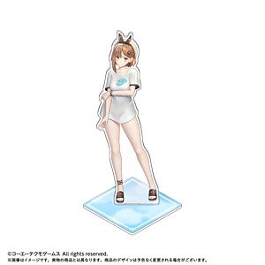 Atelier Ryza 2: Lost Legends & The Secret Fairy Acrylic Stand Changing Clothes Ryza Puni Beware of Jumping Out! Ver. (Anime Toy)
