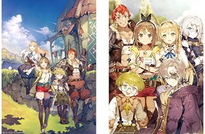 Atelier Ryza: Ever Darkness & The Secret Hideout A3 Clear Poster Set (Anime Toy)