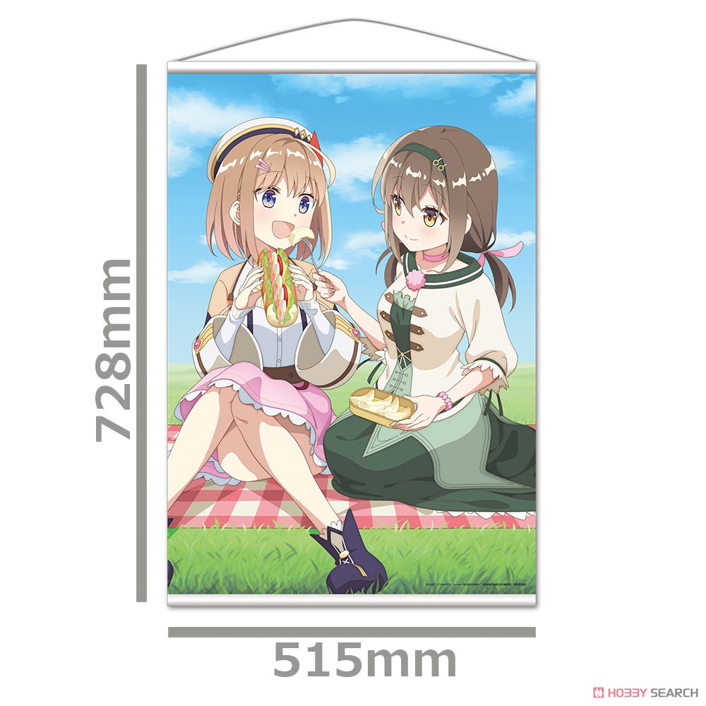 新米錬金術師の店舗経営 B2タペストリーB [サラサ&ロレア] (キャラクターグッズ) 商品画像2