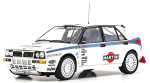 Lancia Delta HF Integrale Evoluzione Test Car (White) (Diecast Car)