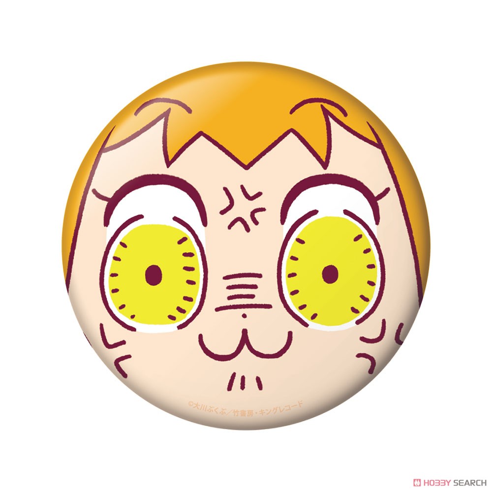ポプテピピック ぷにぷに缶バッジ ポプ子A (キャラクターグッズ) 商品画像1