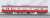 Seibu Series 9000 Red Lucky Train (without Headmark) Standard Four Car Formation Set (w/Motor) (Basic 4-Car Set) (Pre-colored Completed) (Model Train) Item picture5