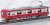 Seibu Series 9000 Red Lucky Train Additional Six Middle Car Set (without Motor) (Add-on 6-Car Set) (Pre-colored Completed) (Model Train) Item picture4