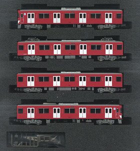 Seibu Series 9000 (Tamako Line, Red) Four Car Formation Set (w/Motor) (4-Car Set) (Pre-colored Completed) (Model Train)