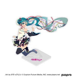 Hatsune Miku Acrylic Stand Chiteklyn Ver. (Anime Toy)