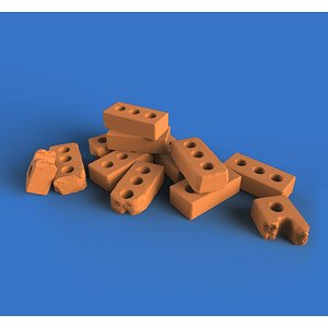 Fired Bricks - No. 2 (Plastic model)