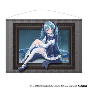 Hatsune Miku Horizontal Type B2 Tapestry Paya 88 Ver. (Anime Toy)