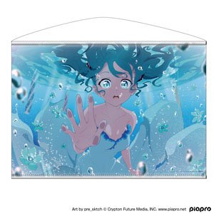Hatsune Miku Horizontal Type B2 Tapestry Pre_sktch Ver. (Anime Toy)