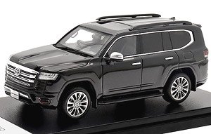 Toyota Land Cruiser ZX (2021) Black (Diecast Car)