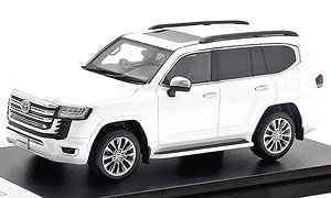 Toyota LAND CRUISER ZX (2021) プレシャスホワイトパール (ミニカー)