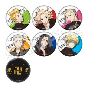 東京リベンジャーズ 布風カンバッジ (7個セット) (キャラクターグッズ)