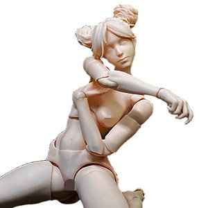 Super Actional Female Body (White) (Fashion Doll)