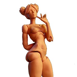 Super Actional Female Body (Tanned) (Fashion Doll)