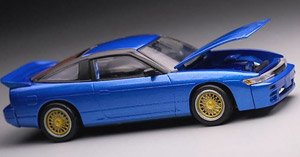 Nissan シルエイティ (PRS13KAI) 1989-1998 ブルー (ミニカー)
