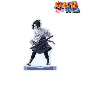 NARUTO-ナルト- 疾風伝 描き下ろしイラスト うちはサスケ 戦う背中ver. BIGアクリルスタンド (キャラクターグッズ)