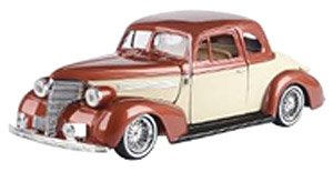 1939 Chevrolet Coupe (Brown/Beige) (ミニカー)